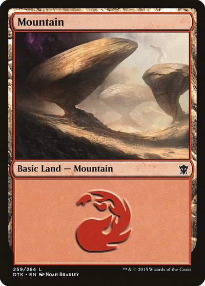 Mountain (259) (259) (Dragons of Tarkir)