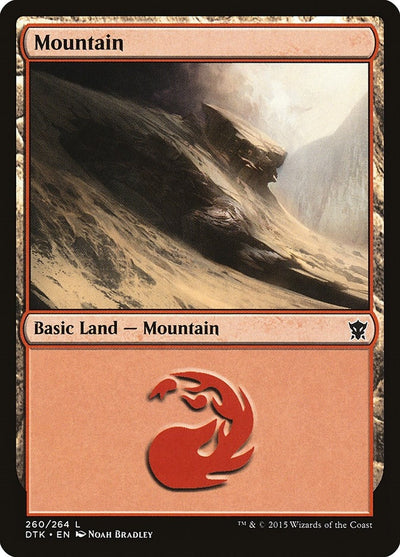 Mountain (260) (260) (Dragons of Tarkir)