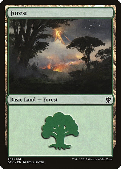 Forest (264) (264) (Dragons of Tarkir)