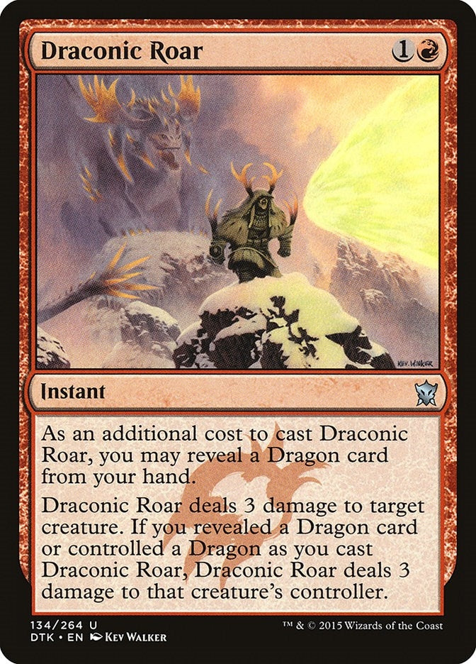 Draconic Roar (134) (Dragons of Tarkir)