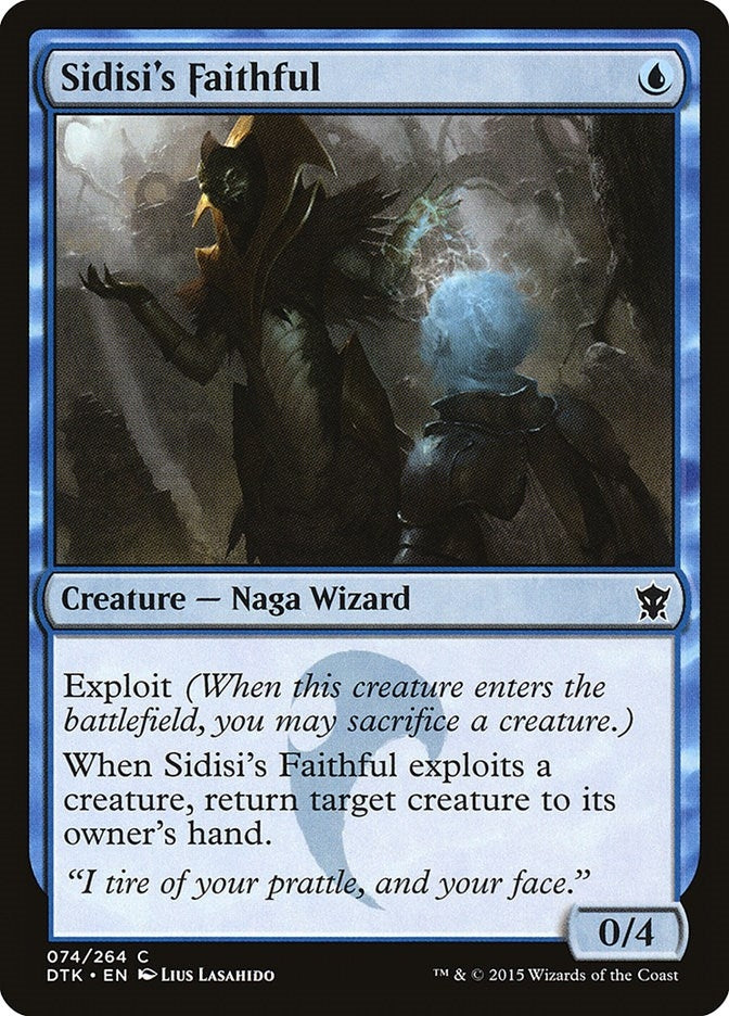 Sidisi's Faithful (74) (Dragons of Tarkir)