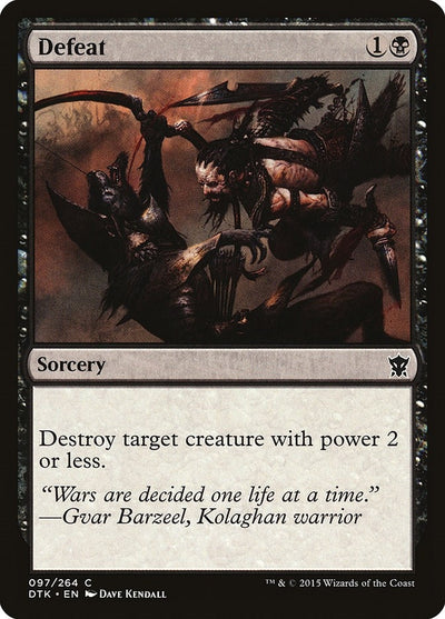 Defeat (97) (Dragons of Tarkir)