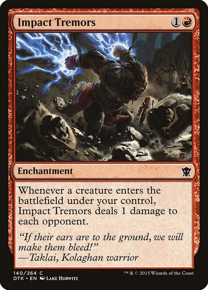 Impact Tremors (140) (Dragons of Tarkir)