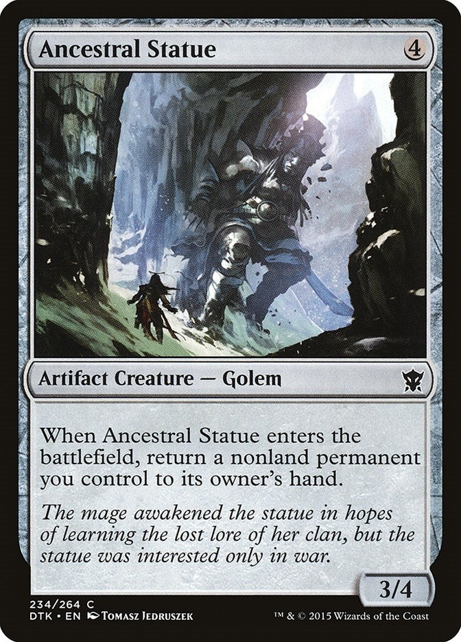 Ancestral Statue (234) (Dragons of Tarkir) (Foil)