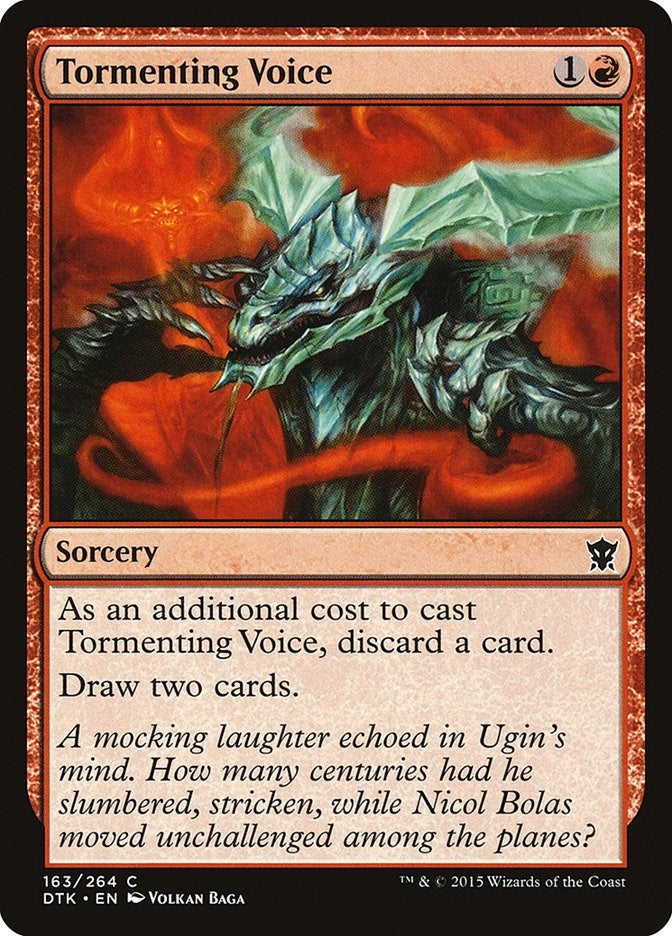 Tormenting Voice (163) (Dragons of Tarkir)