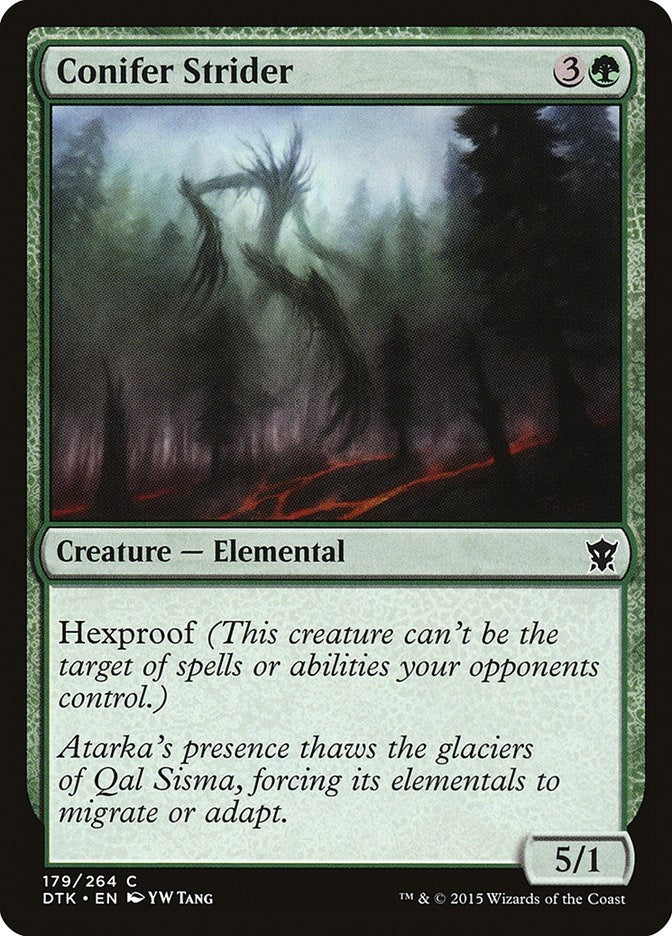 Conifer Strider (179) (Dragons of Tarkir) (Foil)